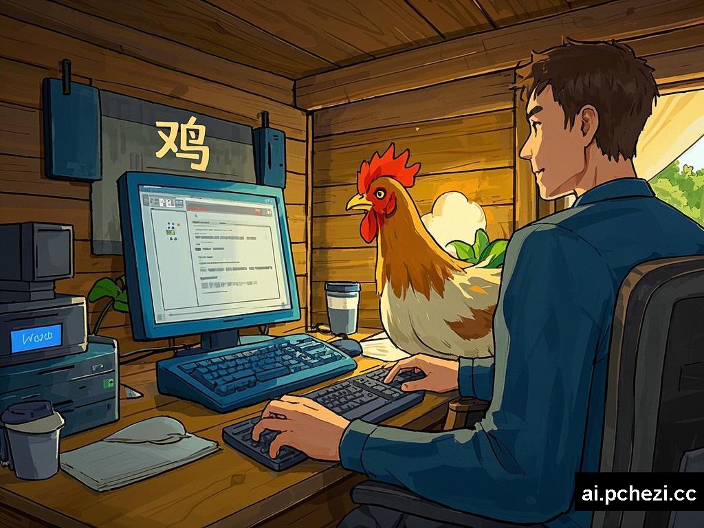 木屋中的“鸡”遇